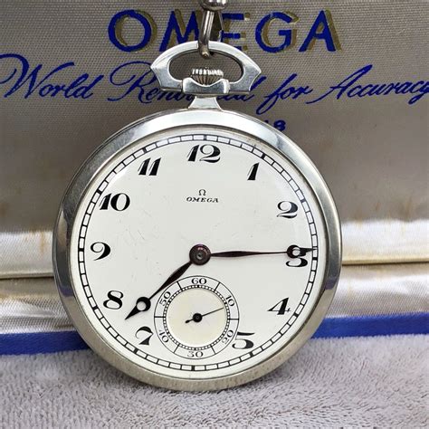 omega antique pocket watches for sale|old omega pocket watch value.